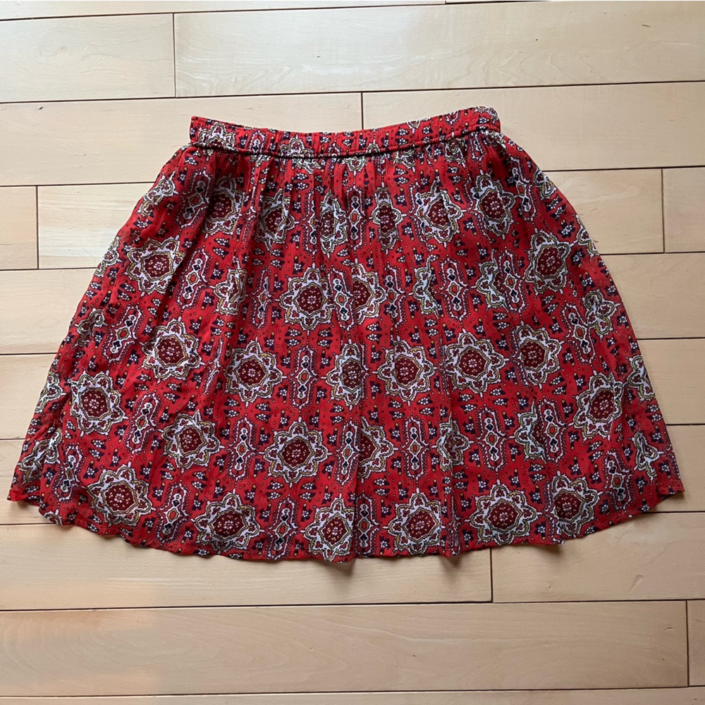 Hollister Boho Flowy Mini Skirt- Size XS